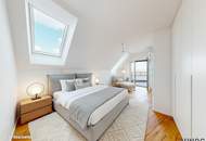 ERSTBEZUG - Lichtdurchflutete 4 Zimmer DG-Wohnung mit Terrasse in 1050 Wien