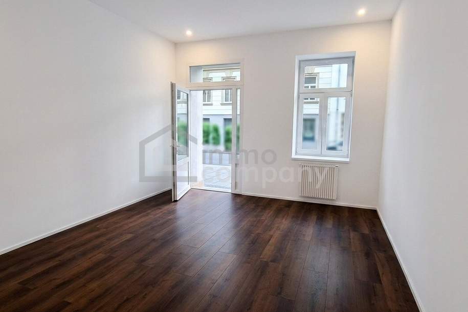 Erstbezug nach Generalsanierung Büro/Praxis in 50m² mit 2 Räumen, Teeküche nahe Tivoligasse !, Gewerbeobjekt-miete, 720,00,€, 1120 Wien 12., Meidling