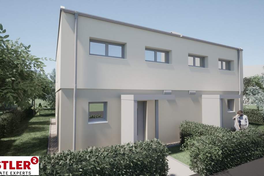 Provisionsfreie Einfamilien - und Doppelhaushälften in Großebersdorf, Haus-kauf, 601.000,€, 2203 Mistelbach