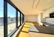 Terrassentraum zwischen Donauzentrum und Alter Donau - 3-Zimmer inkl. Klimaanlage und Einbauküche -