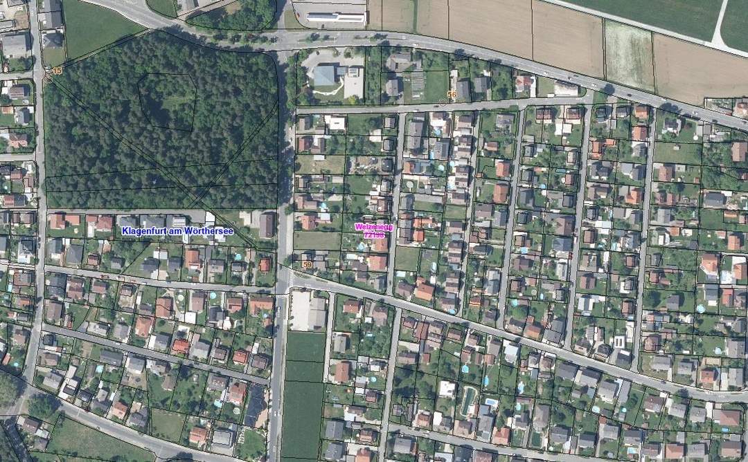 Baugrund in Klagenfurt am Wörthersee