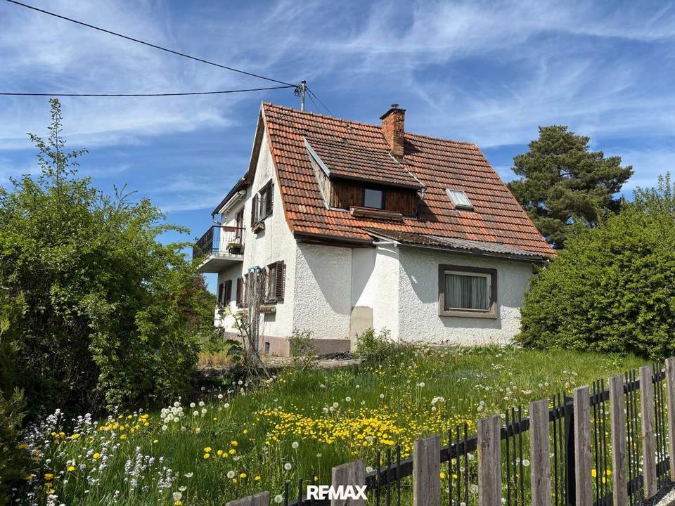 Einfamilienhaus mit großzügigem Grundstück nahe Stadtzentrum