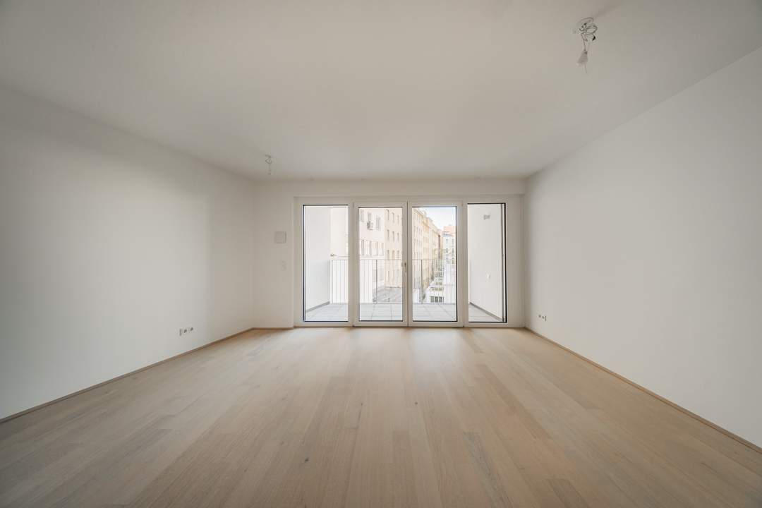 Neubautraum mit Loggia und Wohlfühlcharakter