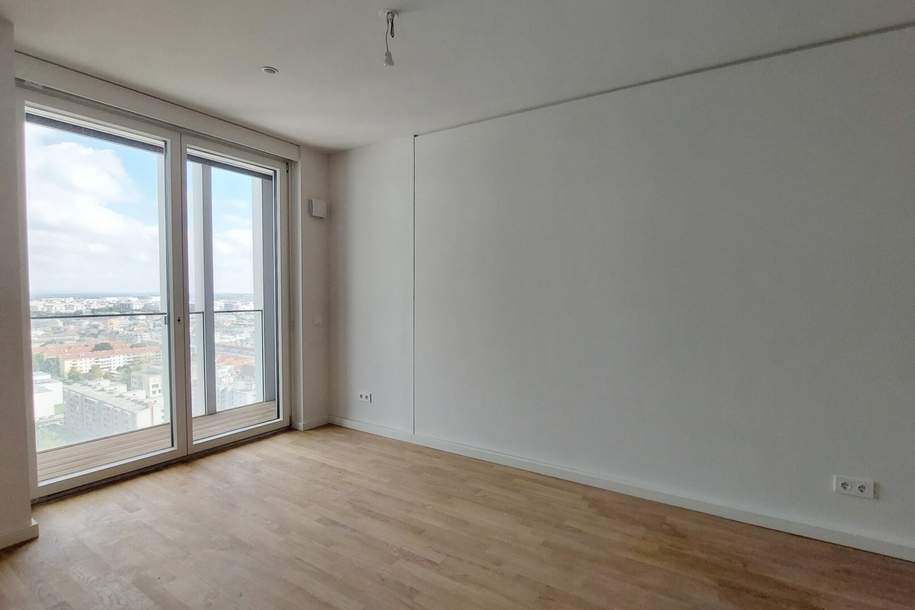 Moderne 1,5-Zi.-Wohnung mit Loggia & Rooftop Wellness, Wohnung-miete, 735,00,€, 1220 Wien 22., Donaustadt