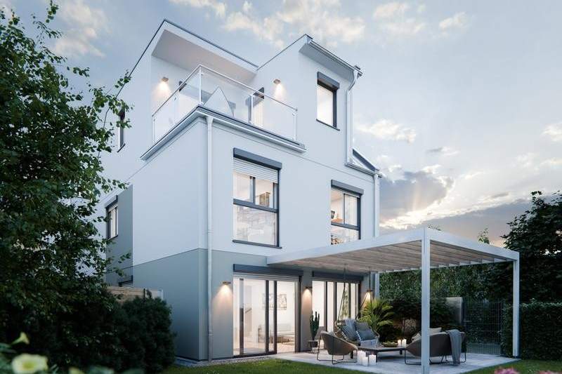 Luxuriöses Einfamilienhaus nahe der Alten Donau, Haus-kauf, 1.699.900,€, 1220 Wien 22., Donaustadt