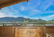 Exklusive Dachgeschosswohnung mit einzigartigem Blick über Kitzbühel