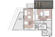 Lichtdurchflutete 3-Zimmer-Wohnung mit zwei Terrassen