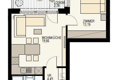 URBANER LUXUS: EXKLUSIVE 2-ZIMMER-WOHUNG MIT BALKON UND SWIMMINGPOOL IM 3. BEZIRK, Wohnung-kauf, 520.600,€, 1030 Wien 3., Landstraße