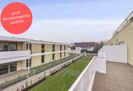 PROVISIONSFREI! 3-Zimmer-Wohnung mit Rundum-Dachterrasse | Zugang von jedem Raum | Großzügig geschnitten