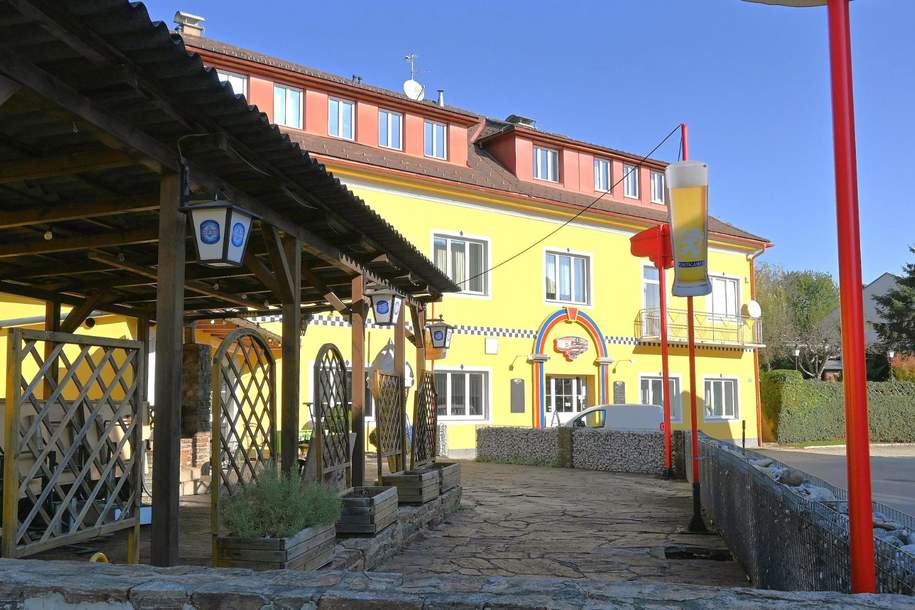 Zinshaus 5,5% Rendite, 6 Wohnungen, 3000m² Gst. + RESTAURANT &amp; DINNER PizzBurg - Hohenburger- Hof, Gewerbeobjekt-kauf, 1.500.000,€, 8561 Voitsberg