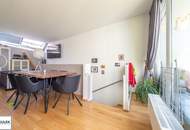 Ab Neujahr: ruhige 3 Zimmer Maisonette Wohnung mit südseitiger Loggia - nahe Mariahilfer Straße!