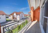 Helle Maisonette mit Balkon, Kamin & Carport im Grünen von St. Pantaleon