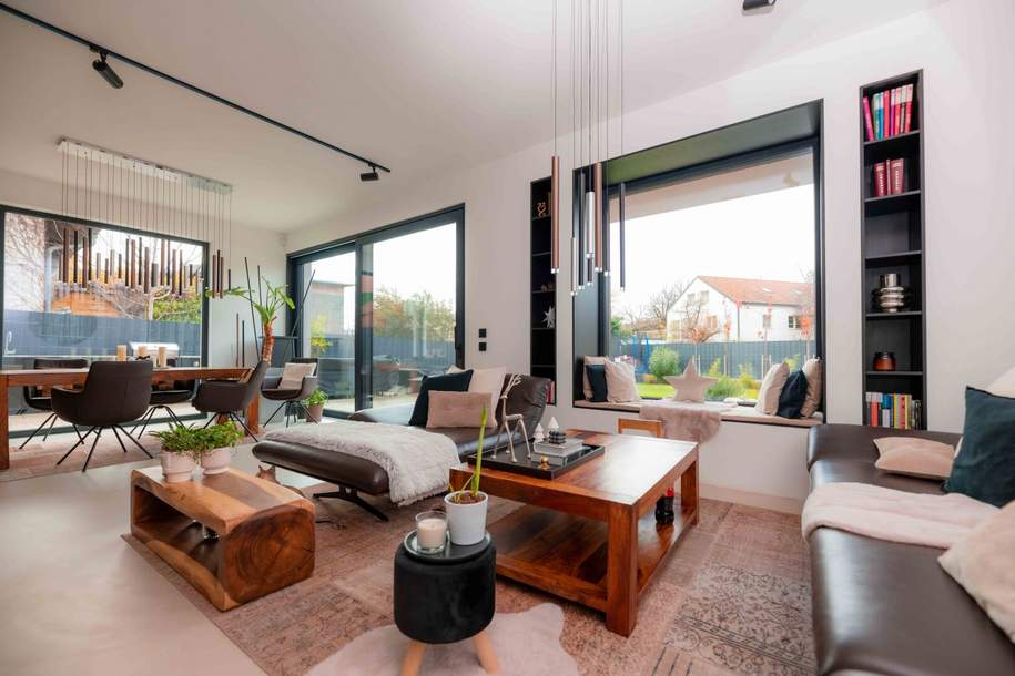 Designerhaus top Ausgestattet mit Schwimmteich, Haus-kauf, 1.390.000,€, 2345 Mödling