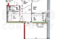 Schöne großzügige 2-Zimmer-Wohnung Jeneweingasse 34 - Top 5