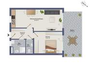 Liebliche und neuwertige Wohnung in Panoramalage in Graz/Andritz - Vermietet bis Mai 2027!