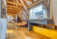 Traumhaftes LOFT mit Sichtdachstuhl und toller Aussicht