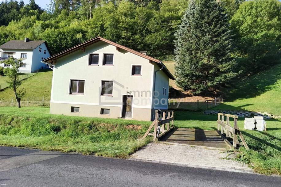 Charmantes Einfamilienhaus mit Garten in Kirchschlag – Ihr Sanierungsprojekt wartet!, Haus-kauf, 165.000,€, 2860 Wiener Neustadt(Land)