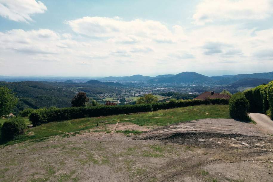 EIN AUSBLICK DER VERZAUBERT! IHR TRAUMHAUS AM ZÖSENBERG MIT BLICK ÜBER GRAZ! Idyllisch &amp; unvergleichlich! VEREINBAREN SIE JETZT IHREN BESICHTIGUNGSTERMIN!, Grund und Boden-kauf, 449.000,€, 8044 Graz-Umgebung