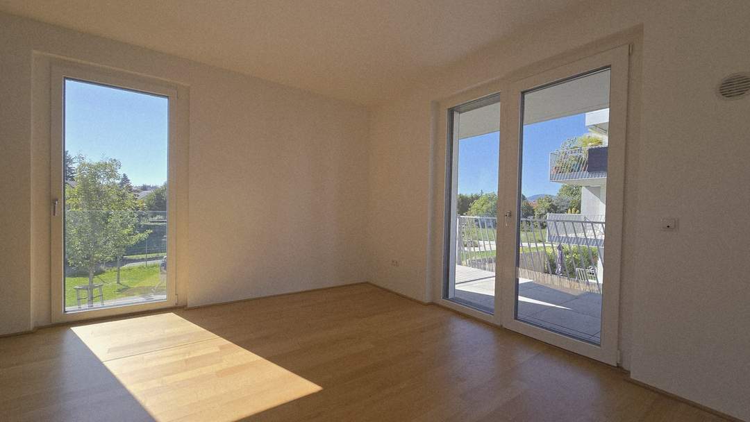 Neubauwohnung in ruhiger Südwestlage und großem Balkon