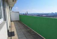 Rundum Stadtblick: 3-Zimmer-Wohnung mit Terrasse und Balkon I Bezirk Lend