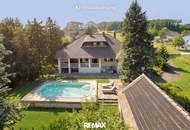 das Juwel - Wohnhaus mit Doppelgarage, Kachelofen, Arkadenterrasse und Pool