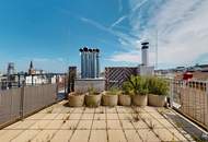 Penthouse mit 360° Weitblick – Exklusives Wohnerlebnis im 4. Bezirk auf zwei Ebenen (inkl. 2 Stellplätzen)
