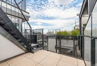 Exklusive Dachgeschoss-Maisonette mit zwei Terrassen & Weitblick - Erstbezug!