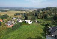 Baugrundstück in Aussichtslage ohne Bauzwang - hier können Sie sich die Grundstücksgröße noch aussuchen!