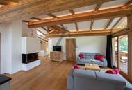 Miete: Traumhafte Dachgeschoss Wohnung mit Kamin und Lift