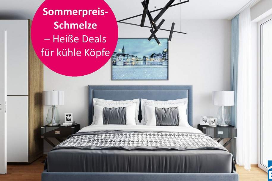 Perfekte Investment-Wohnungen am Hauptbahnhof ***Sommerpreis-Schmelze***, Wohnung-kauf, 226.800,€, 1100 Wien 10., Favoriten