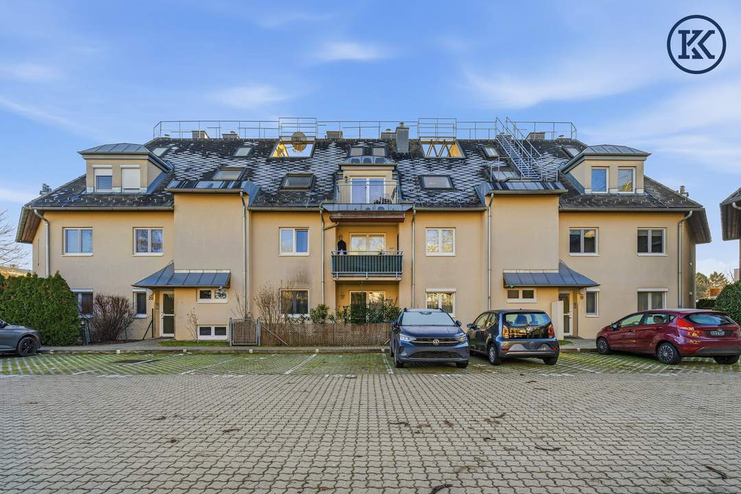 Stilvolle Maisonette-Wohnung in ruhiger Lage – nur 10–15 Minuten Fußweg zur Seestadt!