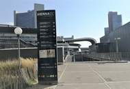 Donauparkblick! Spacious studio apartment on a higher floor for short or long term rent!