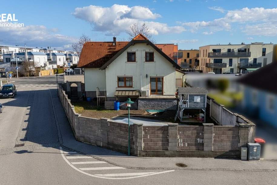 großzügiges, modernisiertes Einfamilienhaus mit Swimming Pool, Keller &amp; Garage in Bruck an der Leitha, Haus-kauf, 529.000,€, 2460 Bruck an der Leitha