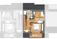 15595 Erstbezug - moderne Maisonettewohnung mit Schwimmteich