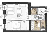 2-Zimmer Erstbezug in revitalisiertem Biedermeierhaus