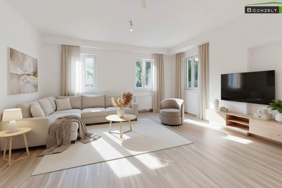 Mietwohnung ++ NEU SANIERT ++ ca. 84,93 m², Wohnung-miete, 824,85,€, 8720 Murtal