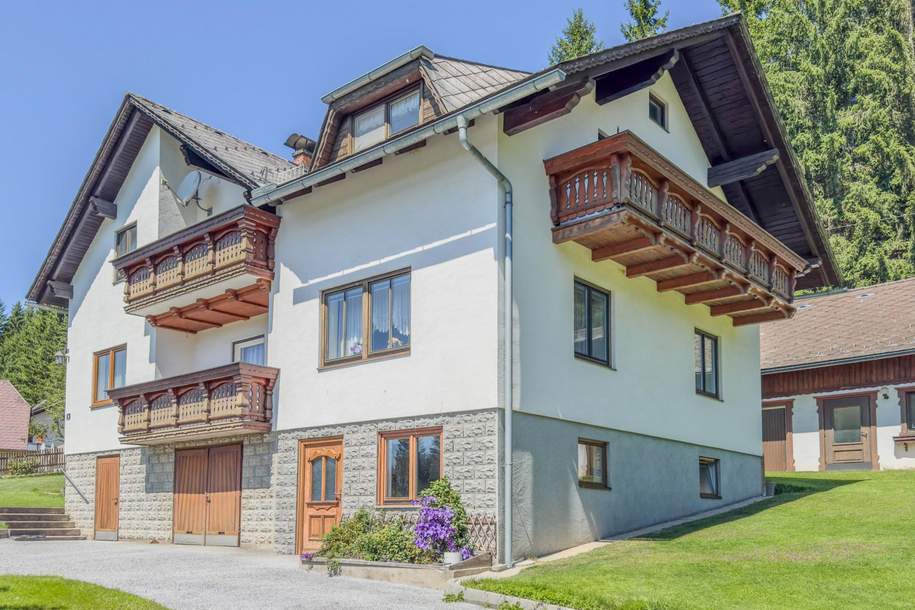 Großzügiges Wohnhaus am Dorfrand mit Nebengebäude, Haus-kauf, 298.000,€, 9451 Wolfsberg