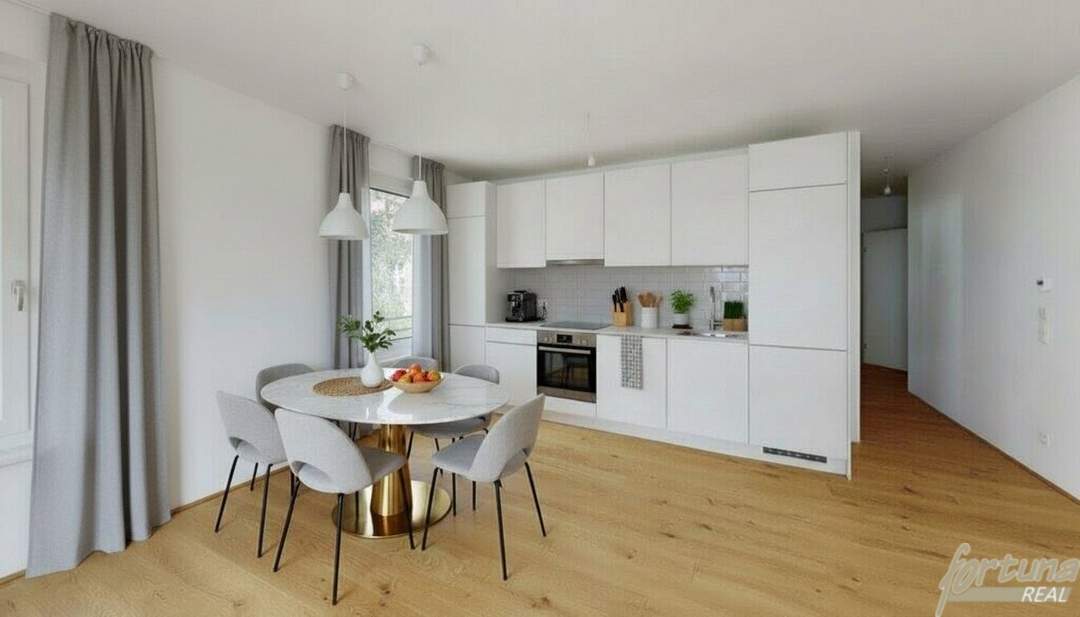 Ruhige 3-Zimmer-Wohnung mit sonniger Südterrasse