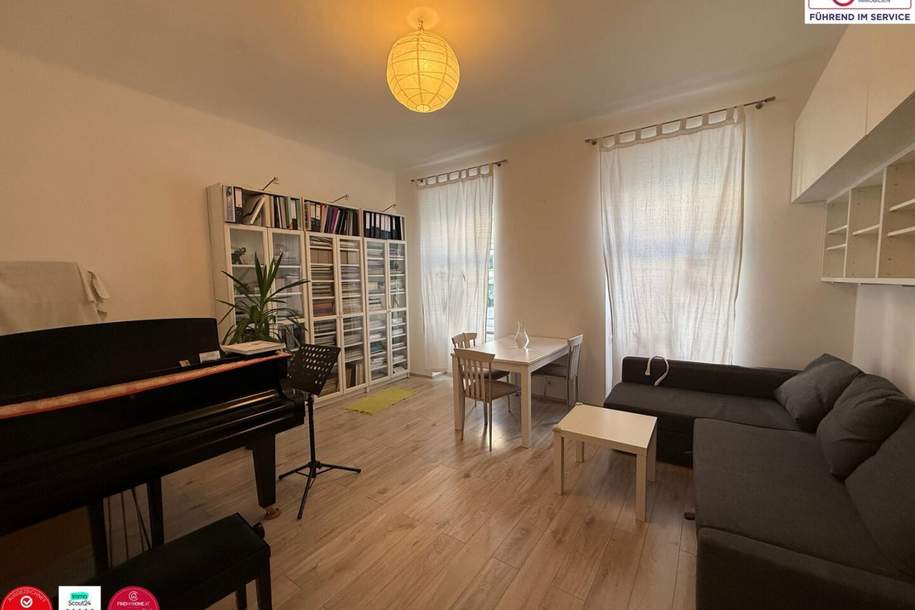 Charmante 2-Zimmer-Altbauwohnung in ruhiger Lage – 45 m² in 1140 Wien, Haus-kauf, 230.000,€, 1140 Wien 14., Penzing