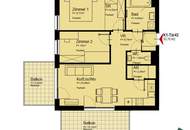 Attraktive 3-Zimmer-Wohnung mit Balkon nahe U1 Rennbahnweg