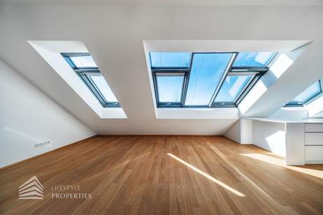 Lichtdurchflutete 4-Zimmer Maisonette-Penthouse Wohnung mit Weitblick und Terrassen!, Wohnung-kauf, 1.990.000,€, 1080 Wien 8., Josefstadt