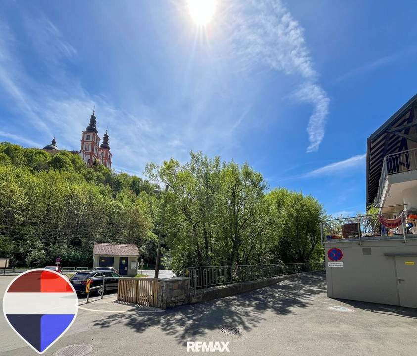 Gepflegte 3-Zimmer-Wohnung ruhig gelegen mit TG-Platz &amp; Nähe Basilika Mariatrost