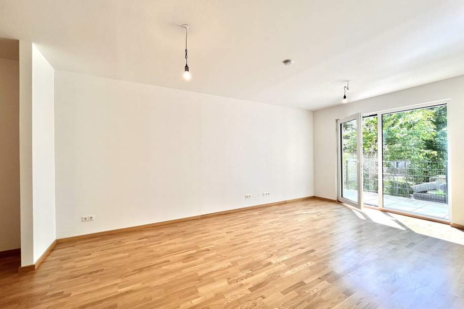 ERSTBEZUG: Traumhafte 3-Zimmer-Terrassenwohnung mit kleinem Gartenbereich, Wohnung-kauf, 399.000,€, 1210 Wien 21., Floridsdorf