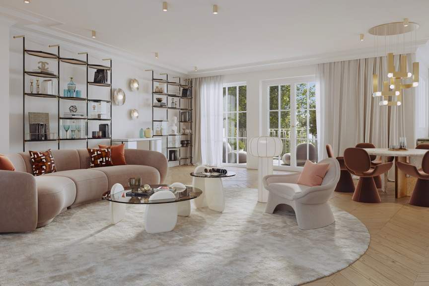 Gartenjuwe inkl. Pool: Luxuswohnung mit 180m2 privatem Grünparadies - wo architektonisches Erbe auf modernen Luxus trifft, Wohnung-kauf, 1190 Wien 19., Döbling