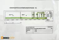 Zu vermieten: Charmanter Kindergarten + 225 m² Gartenfläche und Kinderspielplatz in der Schönbrunner Straße 152, 1120 Wien