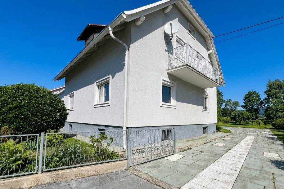 Renovierungsbedürftiges Einfamilienhaus mit großem Grundstück in ruhiger Lage in Wolfsberg, Haus-kauf, 275.000,€, 9400 Wolfsberg