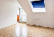 Gepflegte 3-Zimmer-Dachgeschosswohnung mit Loggia – Top Preis!