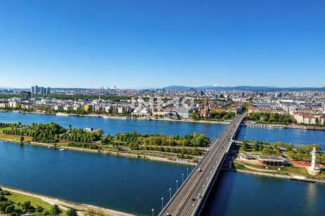 City und Water View inkl. 10m2 Loggia: U1 Donauinsel - DC2 Tower, Wohnung-miete, 1.100,00,€, 1220 Wien 22., Donaustadt