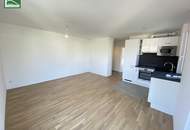 2-Zimmer-Wohnung im 5.OG nahe U6 Handelskai &amp; S-Bahn! Moderner Neubau mit inkludierter Küche! Ab August verfügbar!
