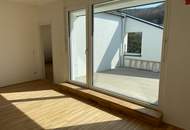 2-Zimmer-Dachterrassenwohnung Erstbezug inkl hochwertiger Küche, Außenfläche und Kellerabteil mit Blick ins Grüne - KLOSTERNEUBURG/ K126 T53